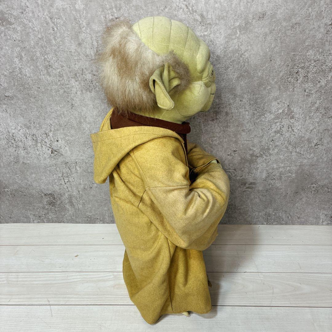 ヨーダ風 等身大 約66㎝ ぬいぐるみ ノーブランド タグ無し リアルサイズ