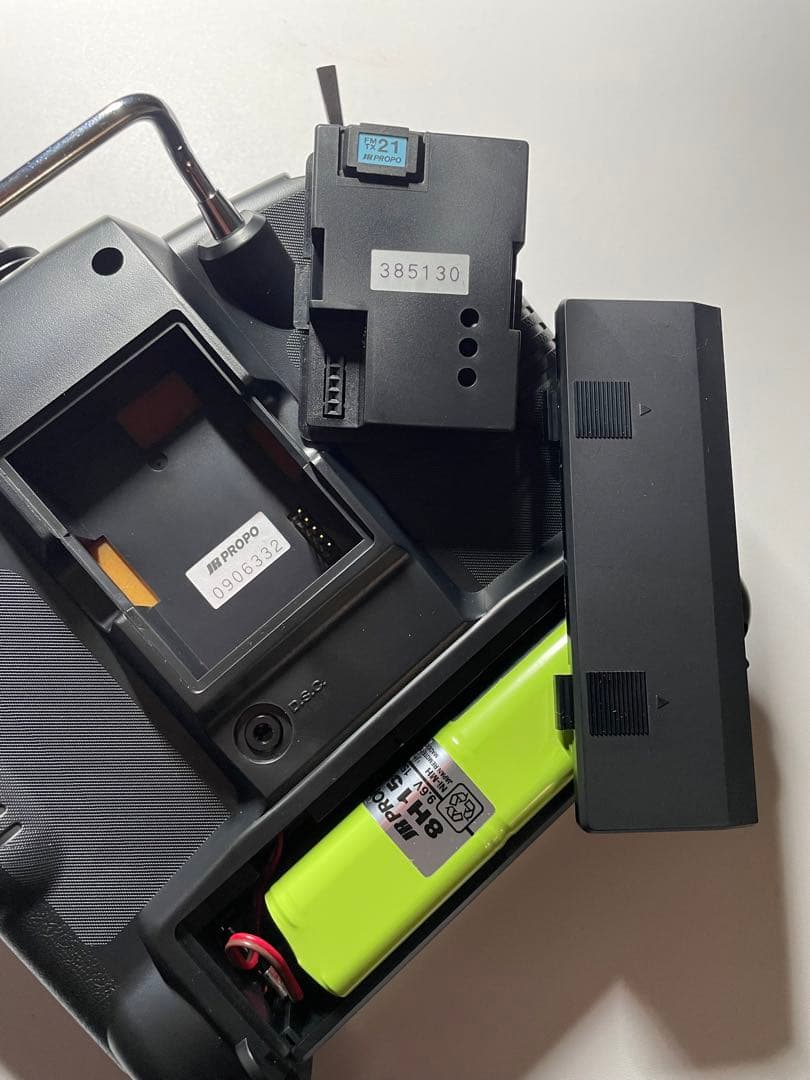 飛行機用プロポ PCM9X 送信機 JR