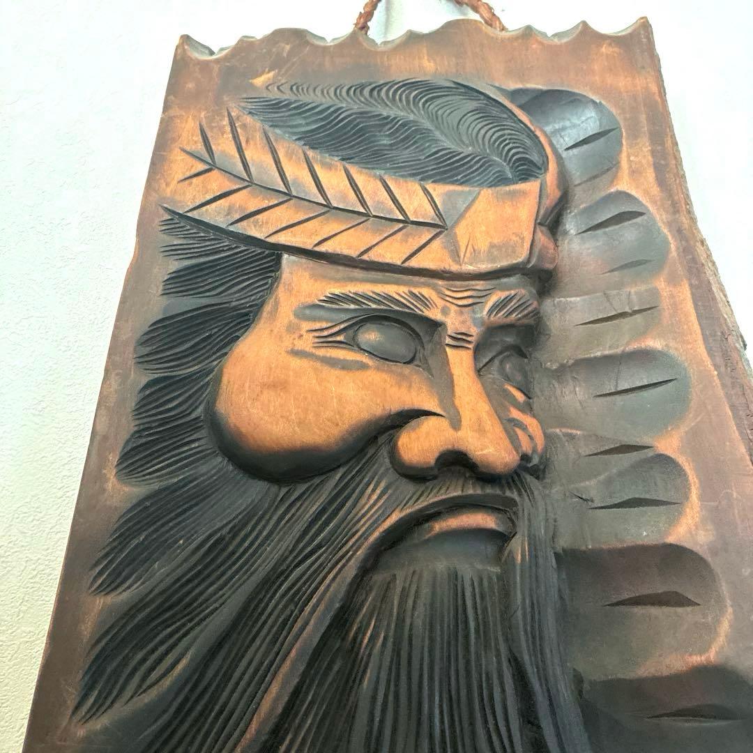 北海道 お土産 木彫り オブジェ ヴィンテージ 昭和レトロ