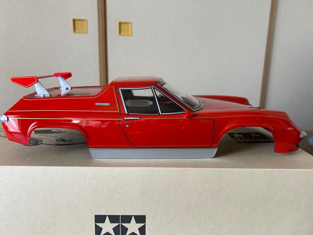 ロータスヨーロッパ　タミヤラジコンボディMシャーシ用