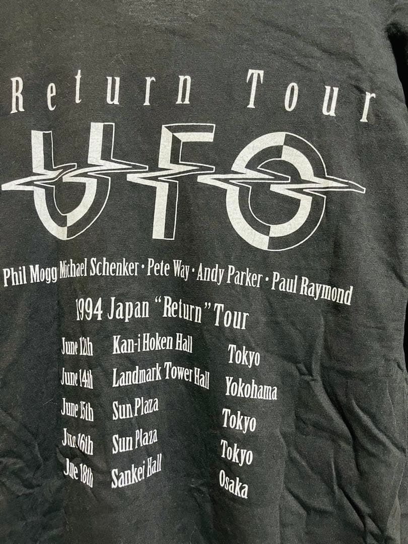 UFO 1994年リターンツアーTシャツ ヴィンテージ