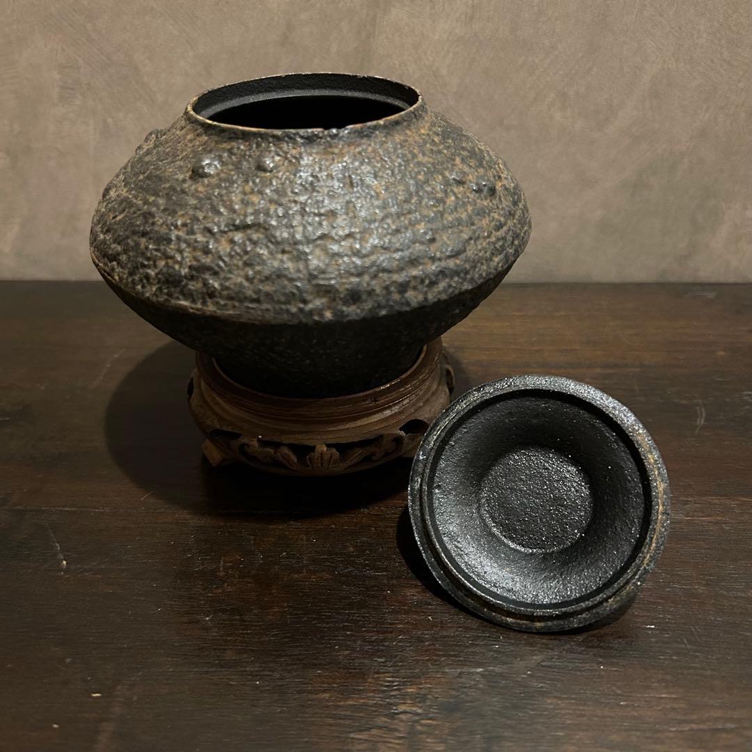 小さな茶釜 南部鉄器 宝生堂