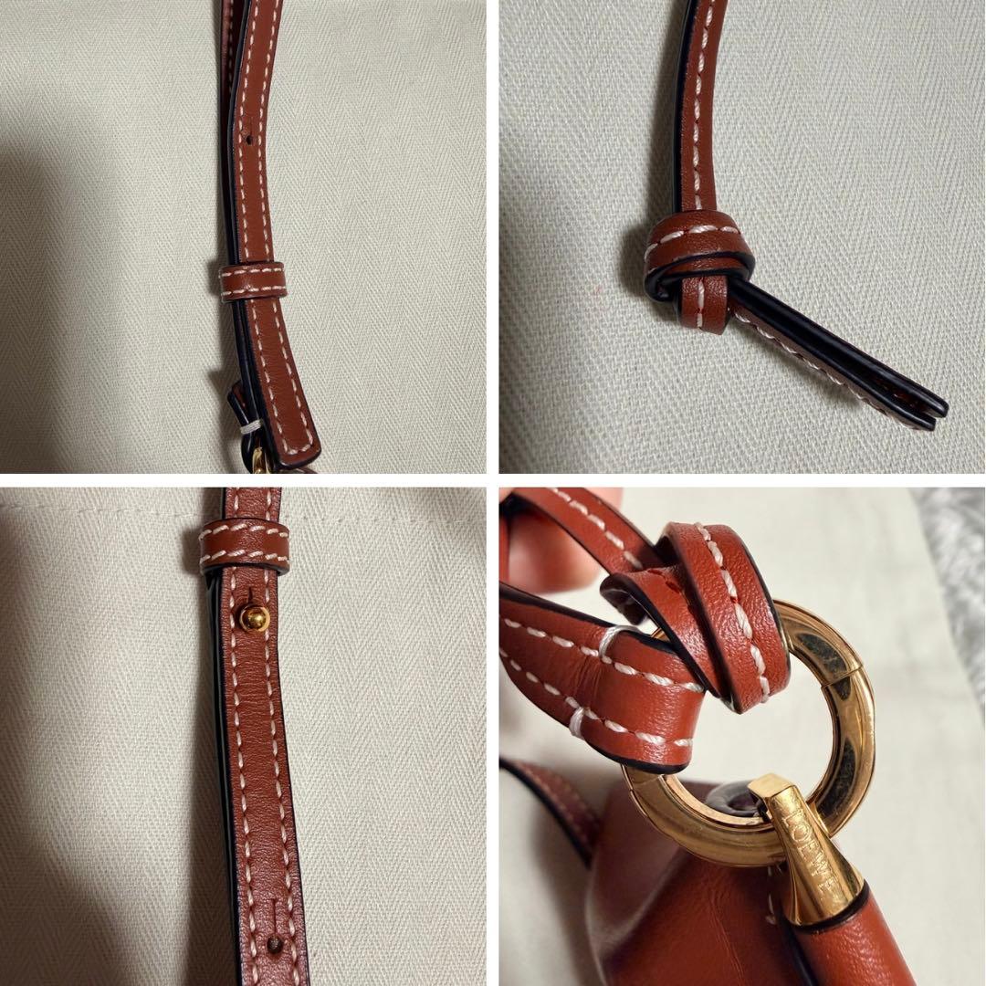 【最終値下げ】ロエベ LOEWE ゲートポケット　ショルダーバッグ本革　レザー