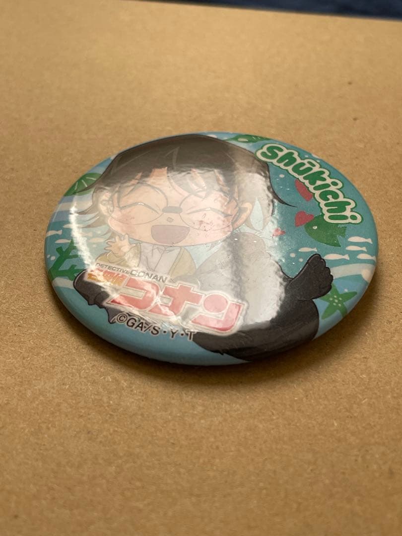 名探偵コナン サンシャイン水族館 2021年 缶バッジ 羽田秀吉 - メルカリ