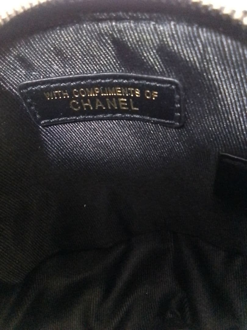 CHANEL ツイード チェック バッグノベルティ