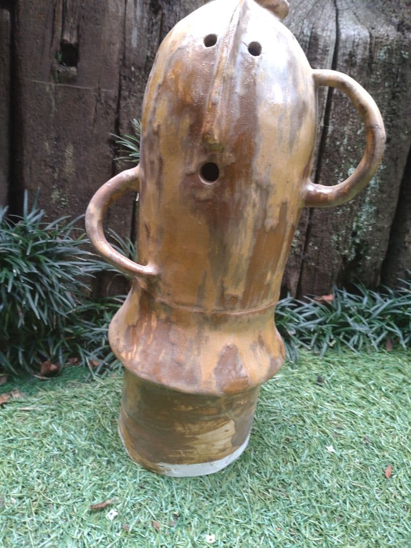 親子の埴輪(レプリカ)装飾品3点セット