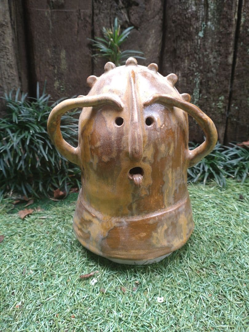 親子の埴輪(レプリカ)装飾品3点セット