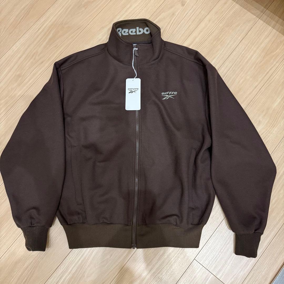 everyone REEBOK CLASSIC TRACK JACKET 茶 L