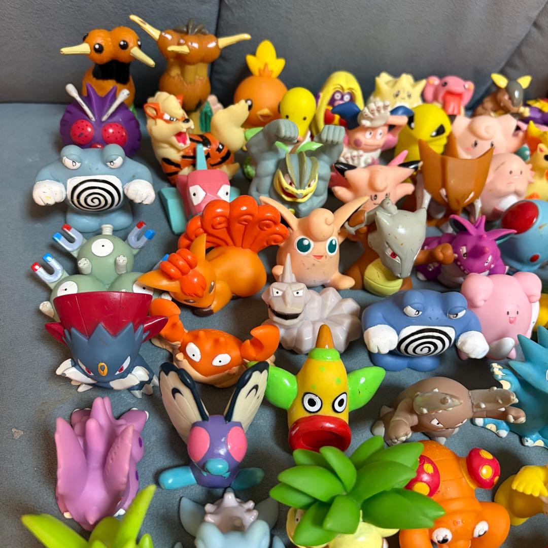 【ポケモン】初期 指人形・フィギュア・ソフビ 大量セット！ 絶版・希少品多数！