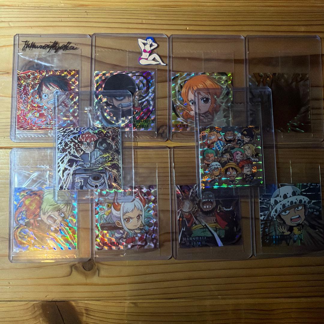 ワンピースドラゴンボールH&Hシール➕その他カードプラスローダーセット値下げ可