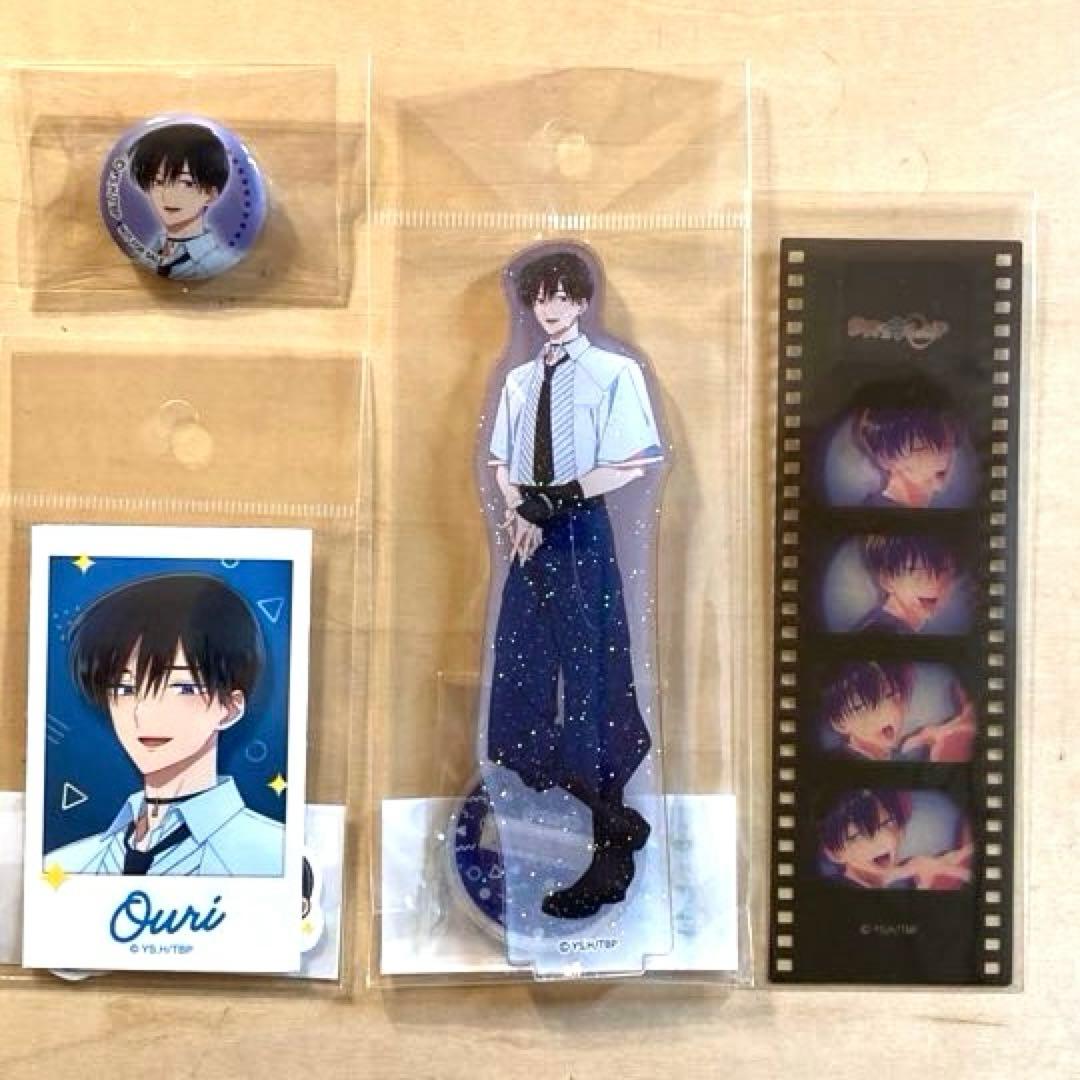 多聞くん今どっち !? カフェ 坂口桜利 アクスタ ステッカー 缶バッジ