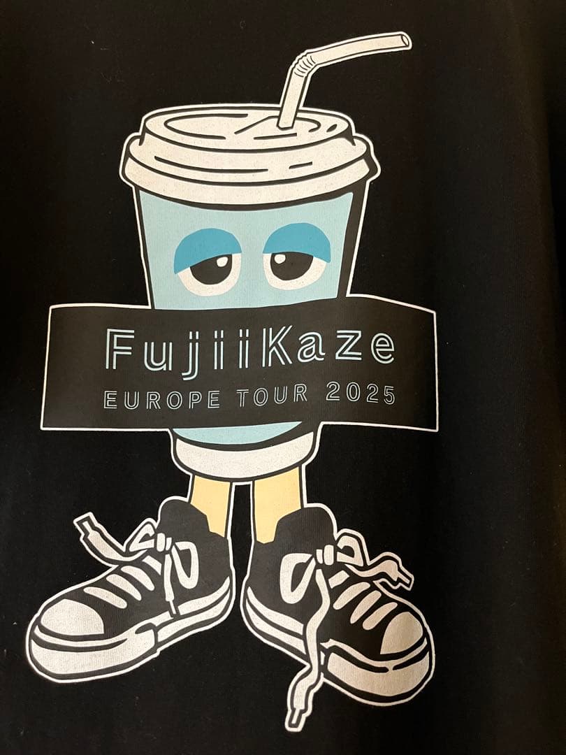 藤井風 Fujii Kaze ヨーロッパツアー 2025 Tシャツ (L)