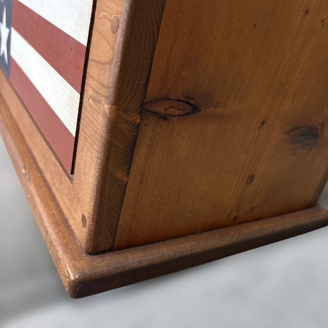 【星条旗】アメリカンカントリー雑貨　マガジンラック