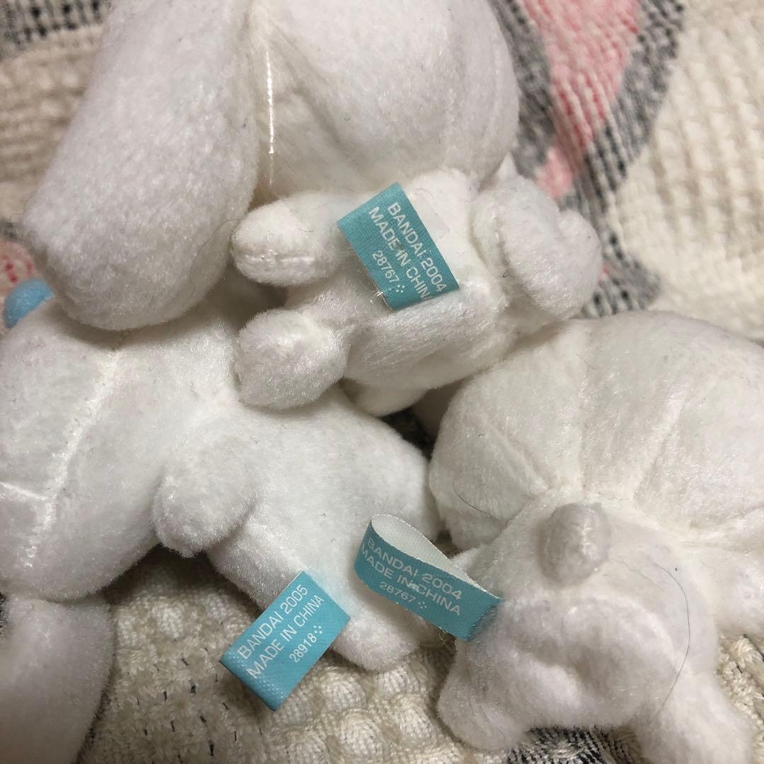 サンリオ シナモロール 2002〜2007 ぬいぐるみ＆マスコット 14こ 中古