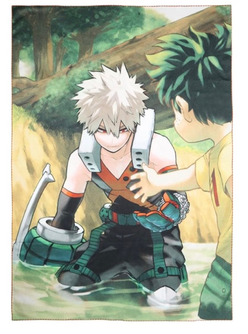 最新作，限定セール ヒロアカ ビッグタオル 爆豪勝己 緑谷出久