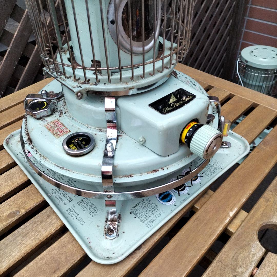 アラジンメンテナンス済。純正芯交換済。取り扱い説明書。グリーン