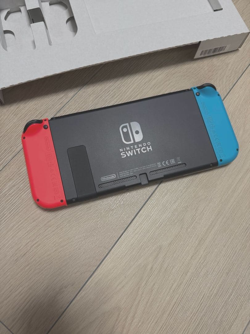Nintendo Switch 本体 青/オレンジ Joy-Con ケース付き