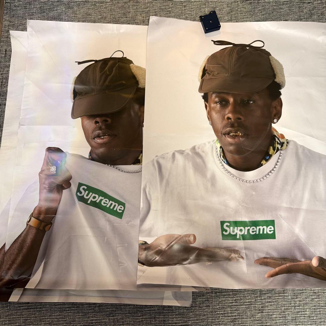 Supreme Tyler The Creator poster 破れあり Supreme Tyler The