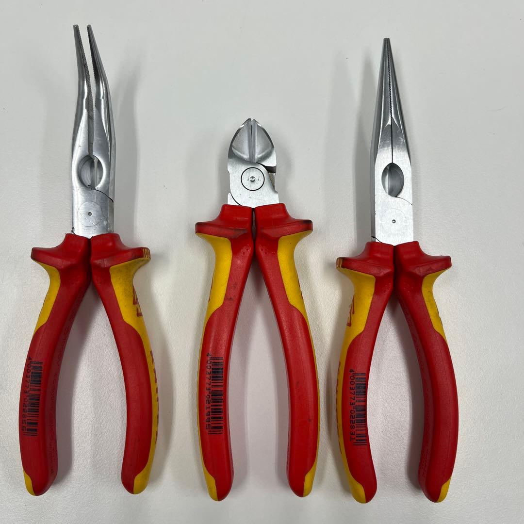 最終値下げ中 クニペックス KNIPEX工具3点セット