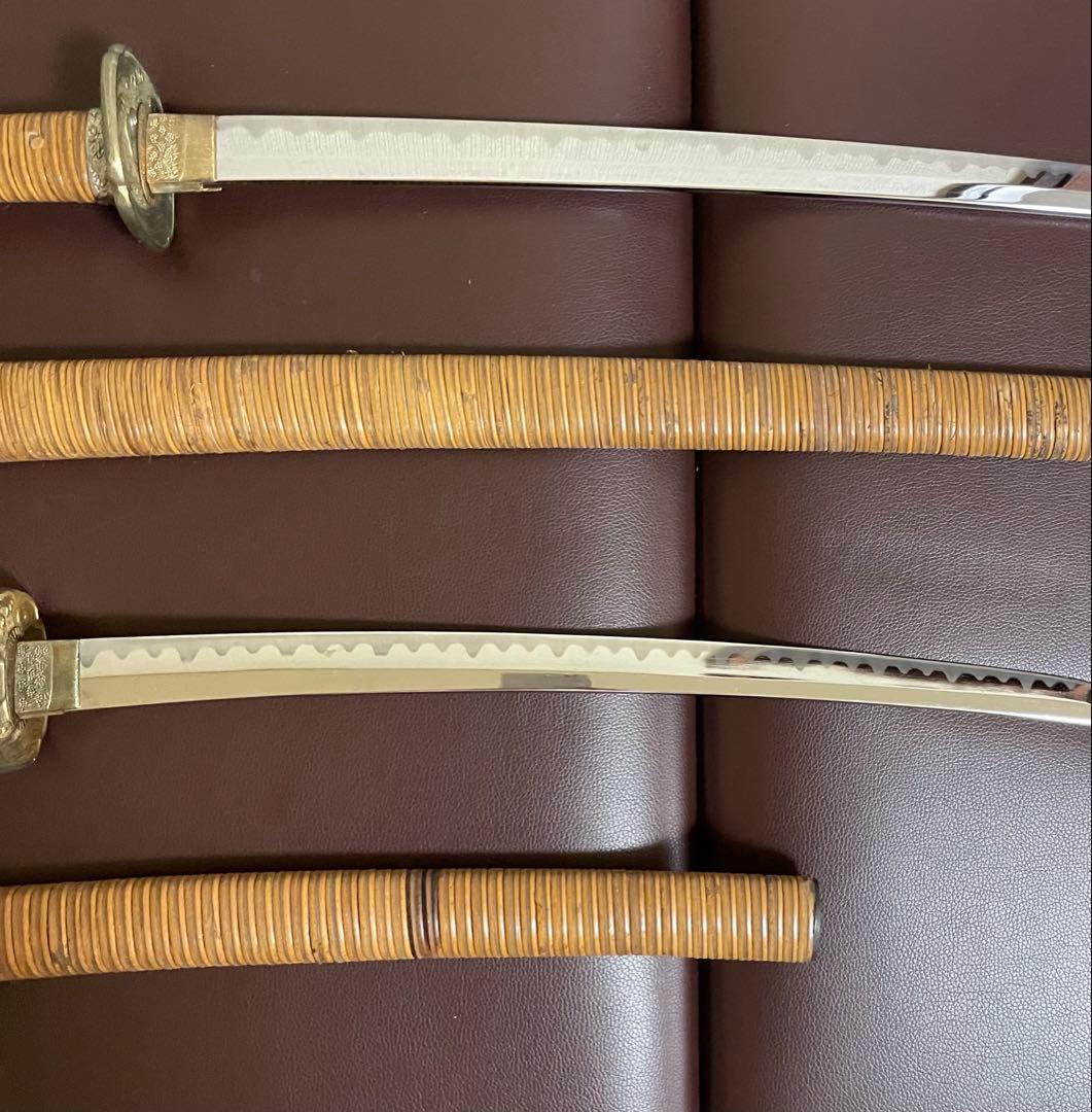 模造刀　小柄　太刀　脇差　刀掛け　武具　B591