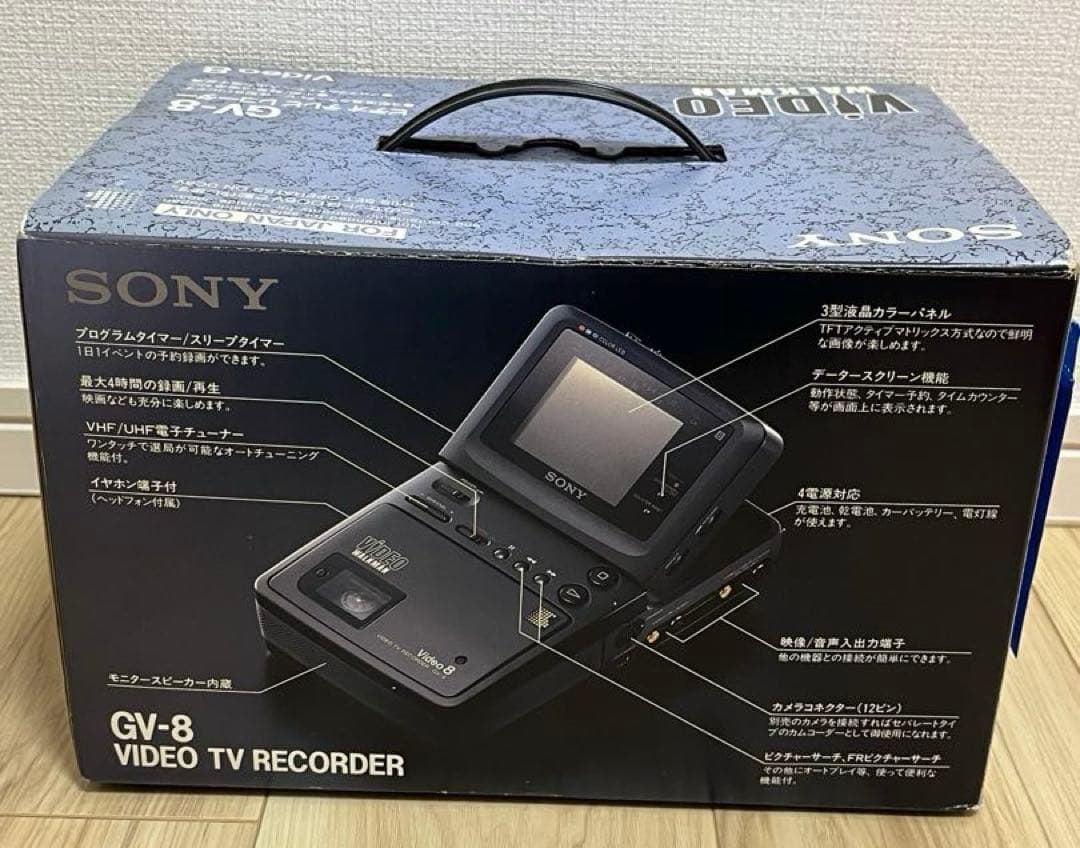 SONY GV-8 VIDEO WALKMAN 本体　未使用品