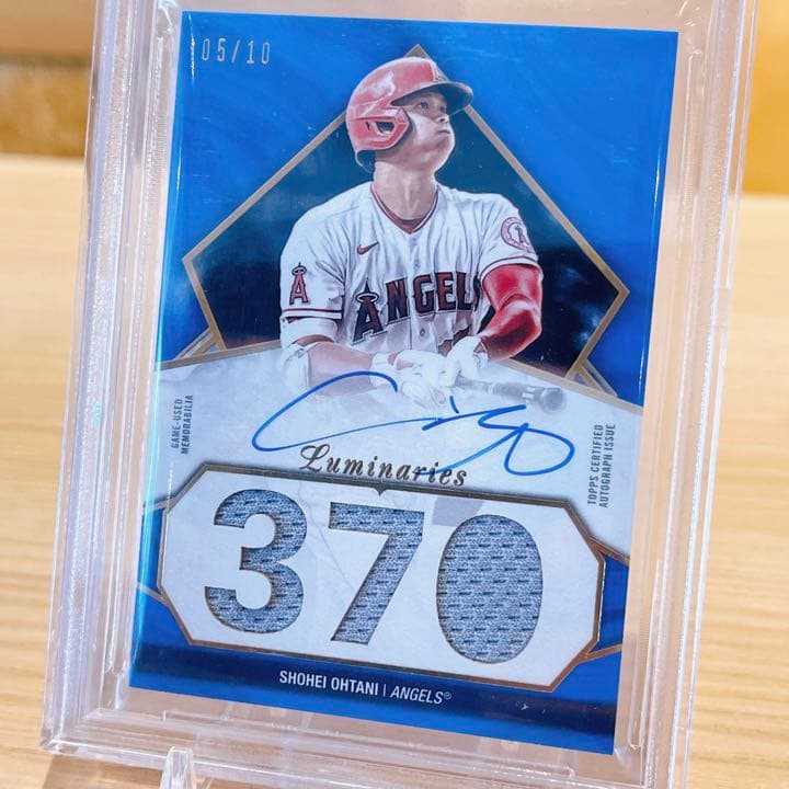 大谷翔平直筆サイン TOPPS Luminaries 10枚限定 BGS鑑定