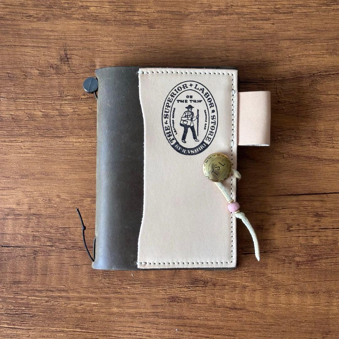 トラベラーズノートTSL倉敷カスタマイズパスポートサイズKURASHIKI