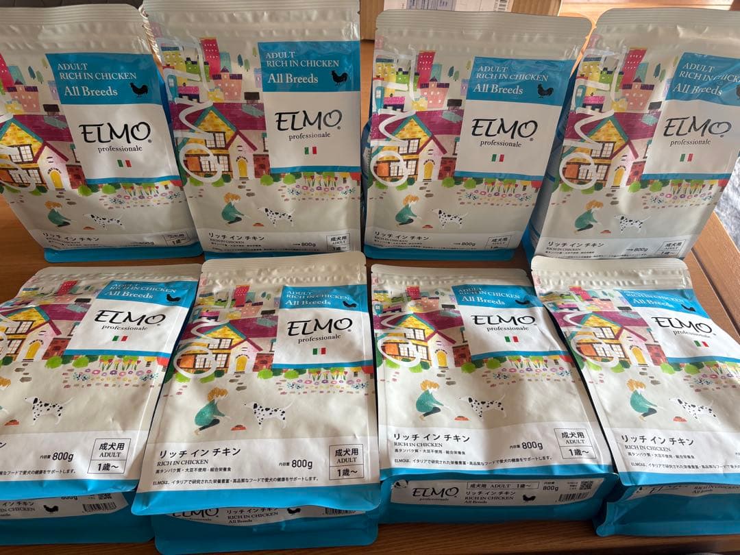 ELMO リッチインチキン 800g ドライフード 8袋 - メルカリ