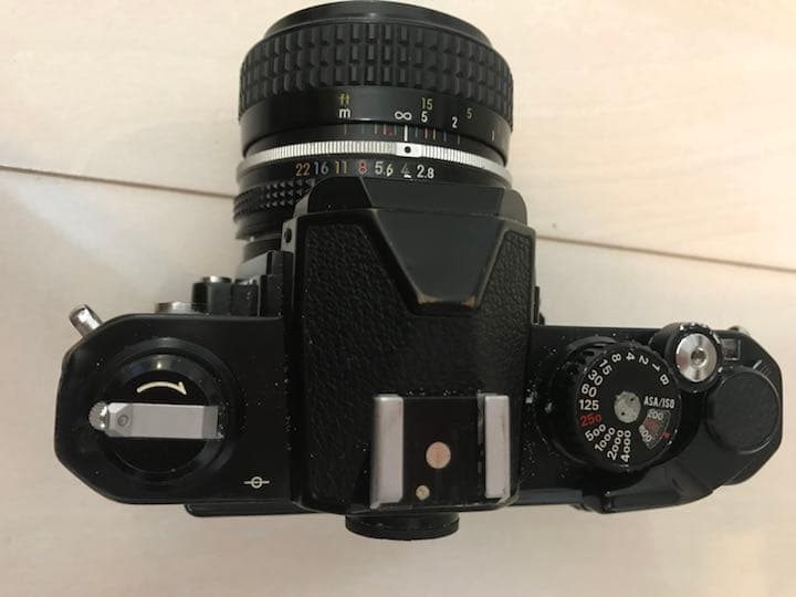 ジャンク】Nikon new fm2とNIKKOR Ai 35mm f2.8 Nikon 35mm f/2.8 Pre-AI