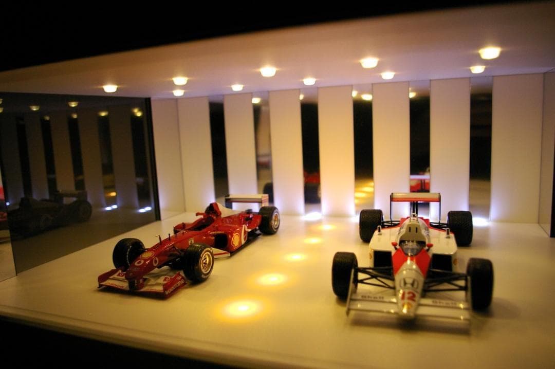 こう。オーダー品・USB電源 2層式・ディスプレーBOX / ネオジオラマ