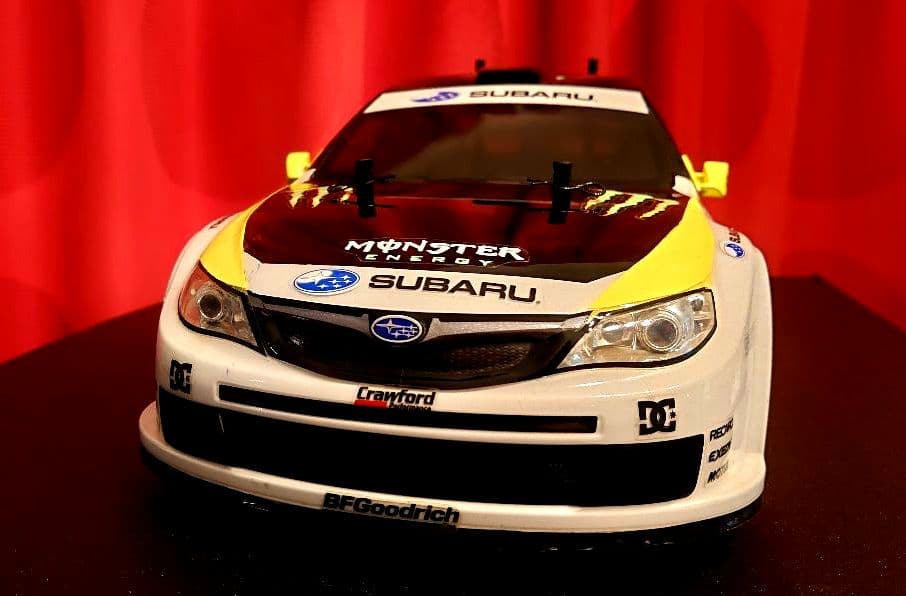 ケン・ブロック インプレッサ レア TAMIYA df03 シャシー付き