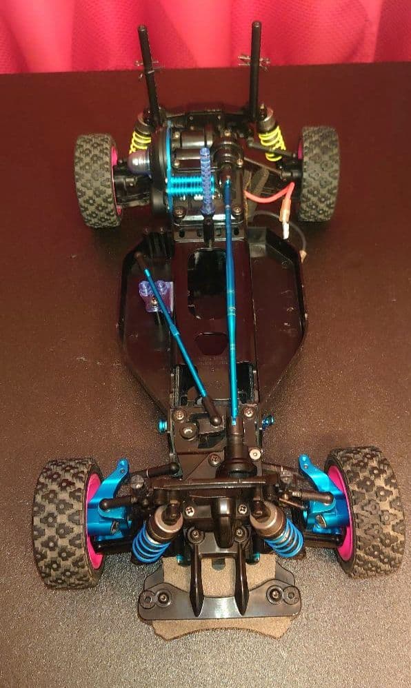 ケン・ブロック インプレッサ レア TAMIYA df03 シャシー付き