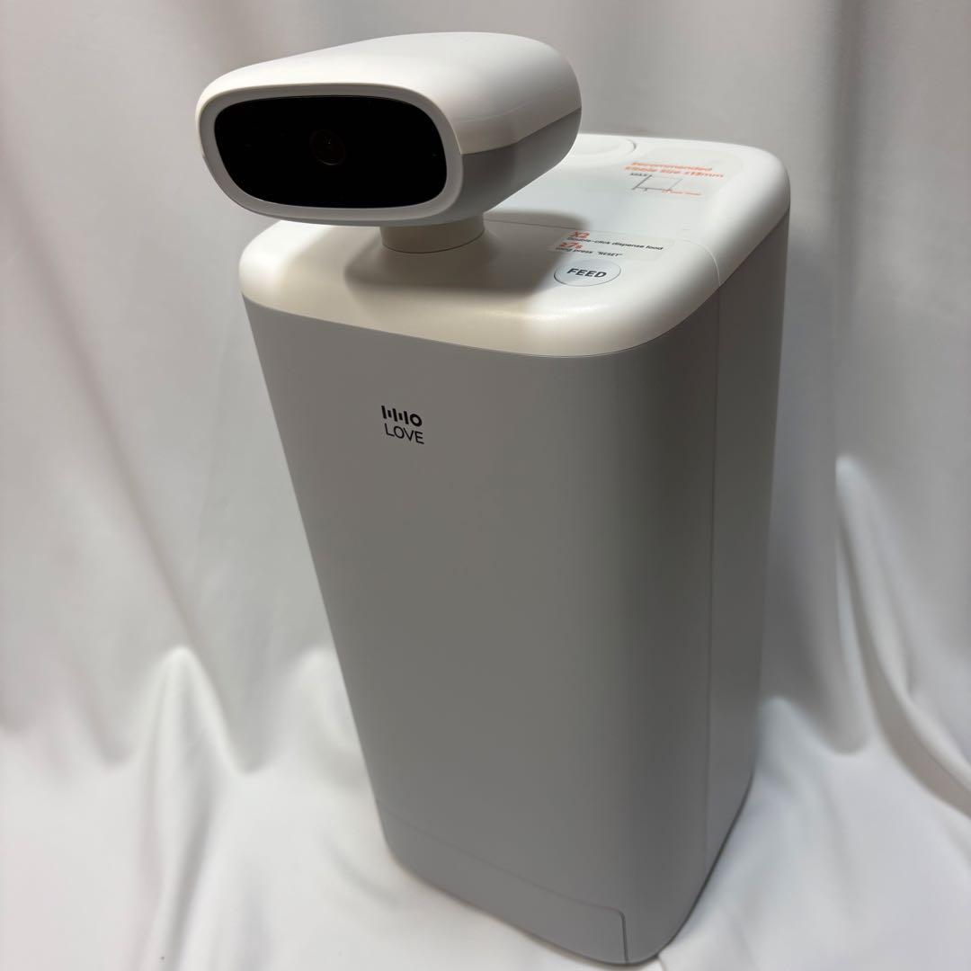 猫用 自動餌やり機 給餌器 AI 360°見守りカメラ 双方向通話