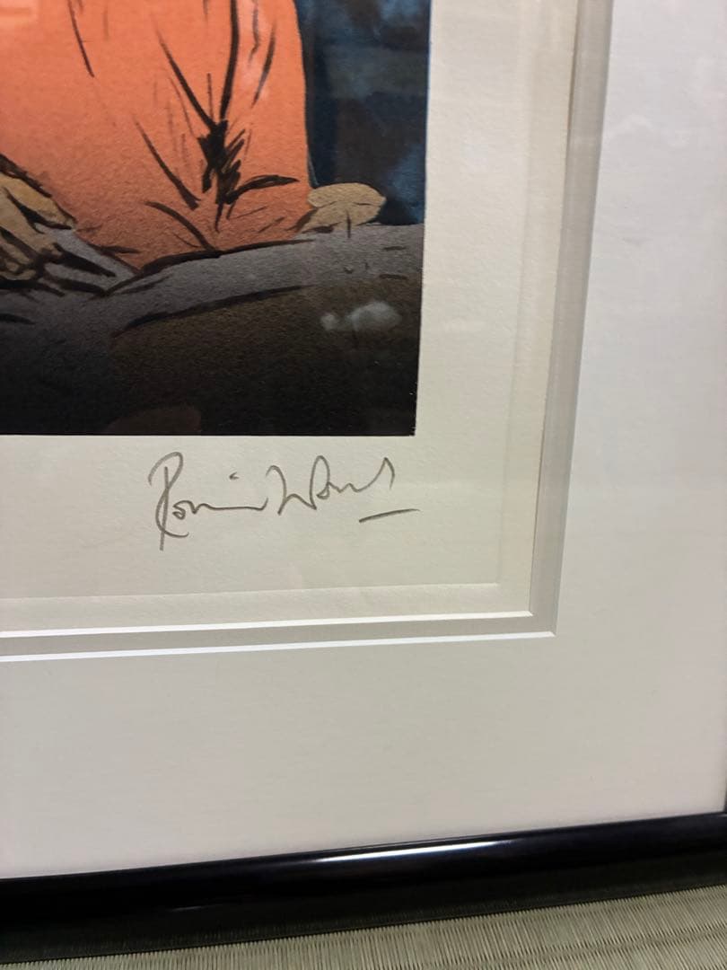 ザ·ローリングストーンズ リトグラフ ロンウッド作 - メルカリ