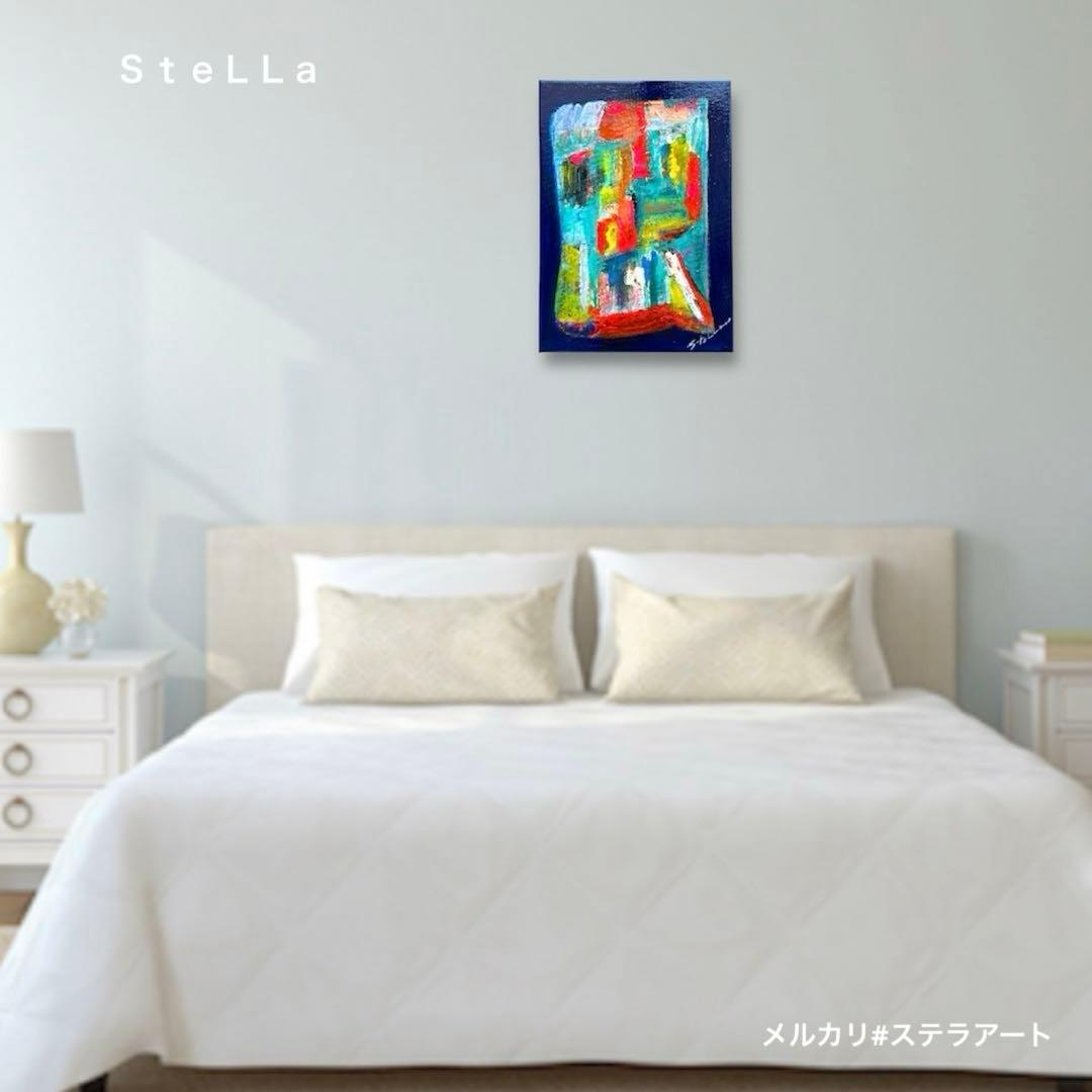 【ミグシスページ】現代アート　抽象画　北欧アート　カラフル　モダンアート