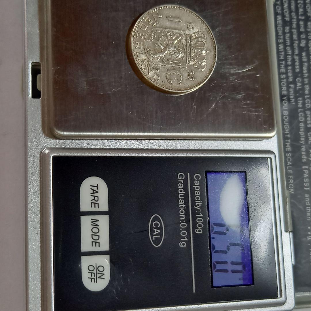 オランダ 1ギルダー銀貨 6枚まとめて グルテン ネーデルランド