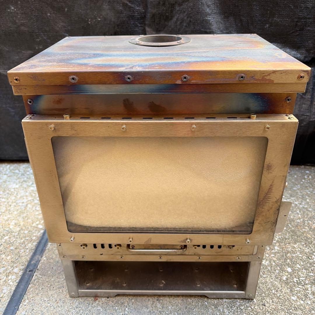 Soomloom二次燃焼ポータブル暖炉 VistaV