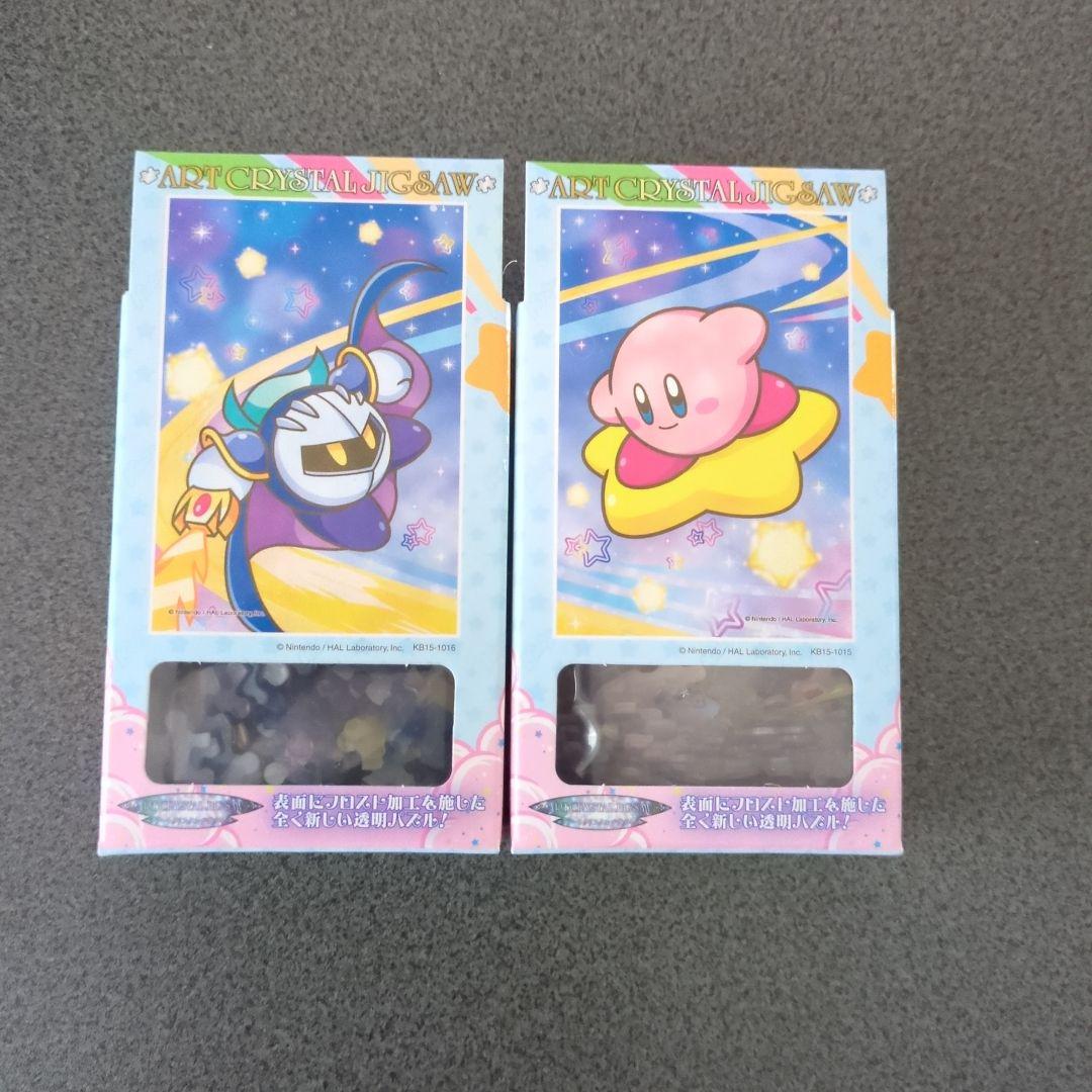 レア 星のカービィ アートクリスタルジグソー メタナイト クリアパズル