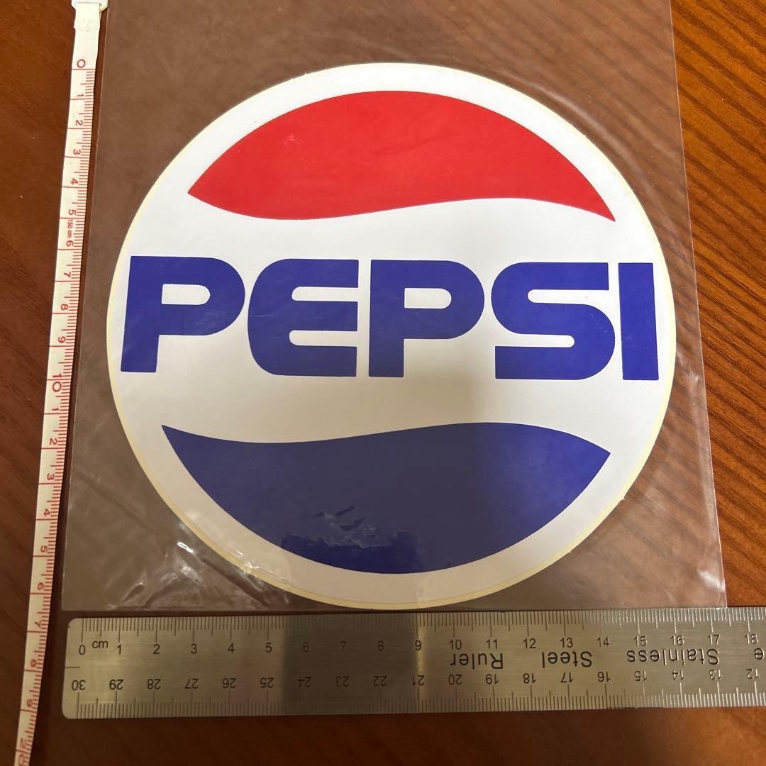 PEPSI ペプシ ロゴ ステッカー ビンテージ 激レア 希少品 - メルカリ