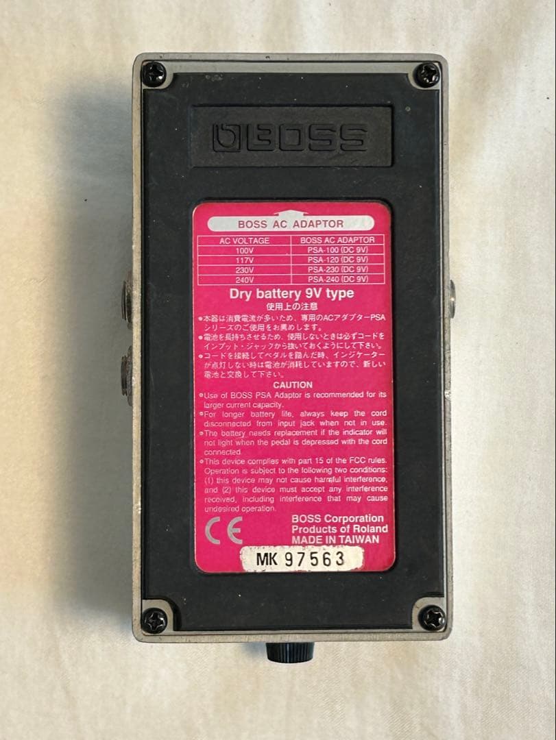 BOSS デジタルディレイ DD-3 ピンクラベル