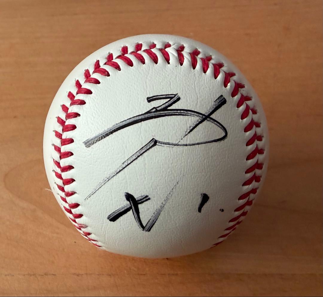 中日ドラゴンズ 岡林勇希選手 直筆サインボール - メルカリ