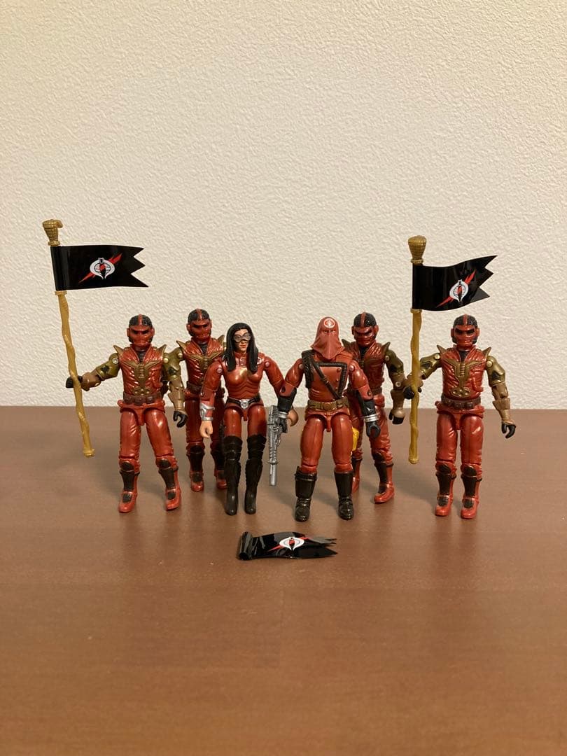 GIジョー コブラ インペリアル 6体セット 3.75 アイテム一覧