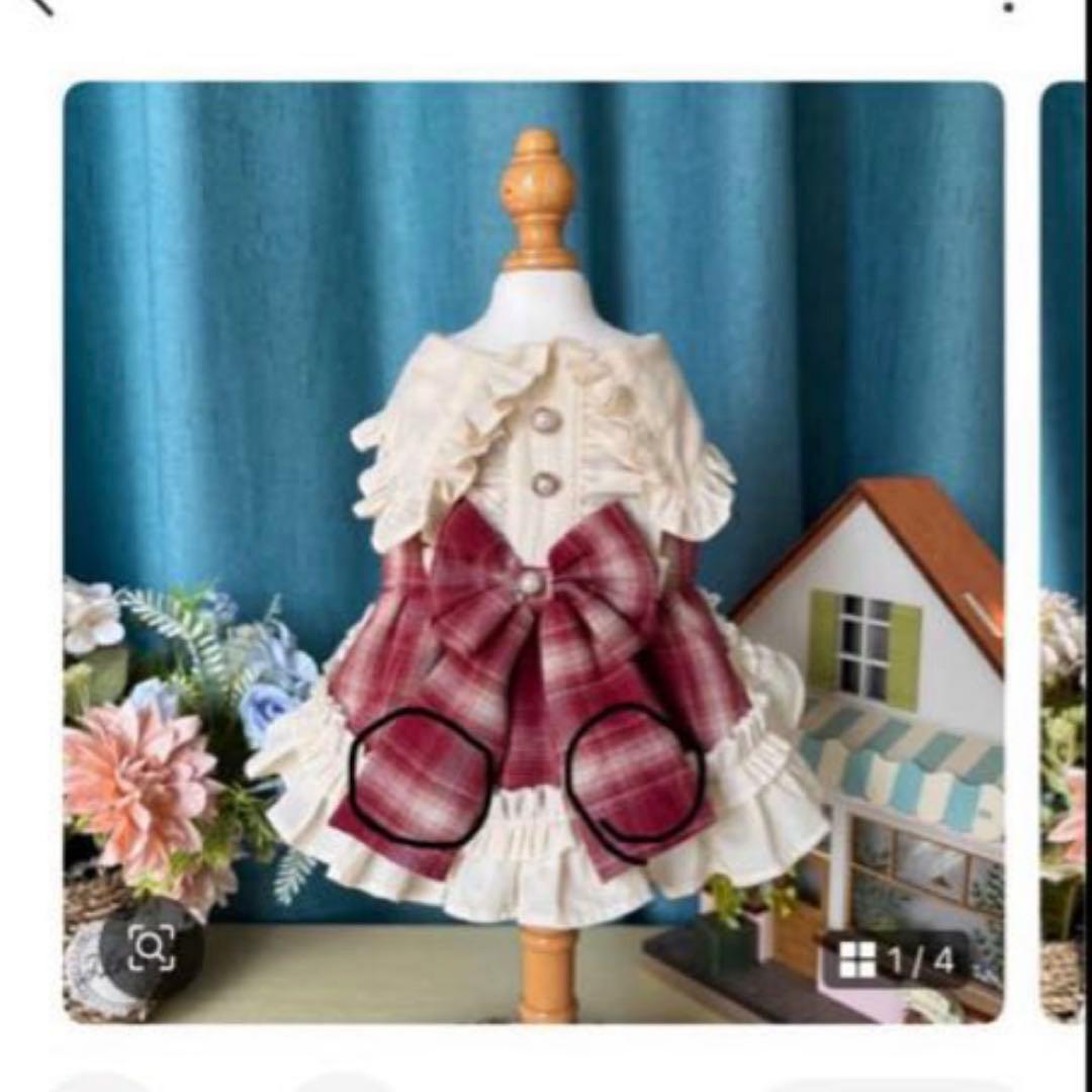 まめ様専用犬服 猫服 ハンドメイド ワンピース わんちゃん