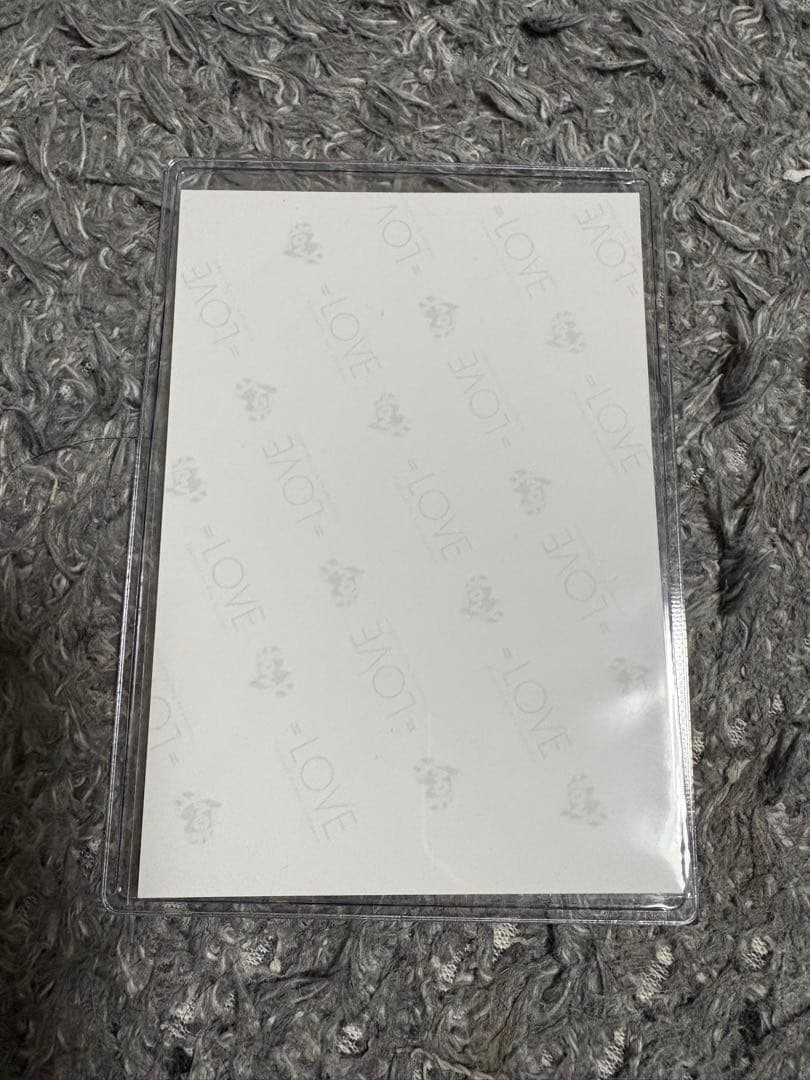 佐々木舞香 ラブソングに襲われる 歌唱衣装 ヨリ直筆生写真