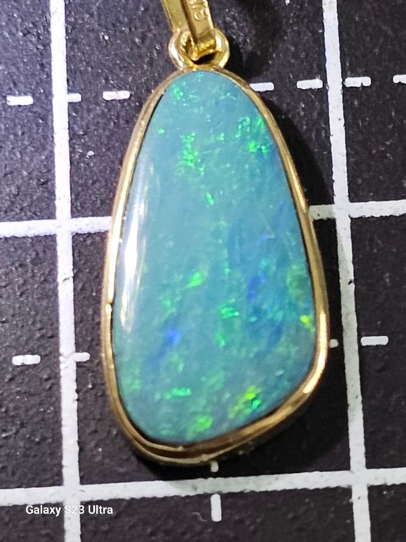 K18ダブレットオパールペンダント