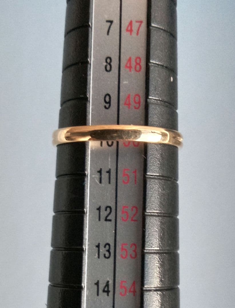 K18 ノットリング 10号 1.53g