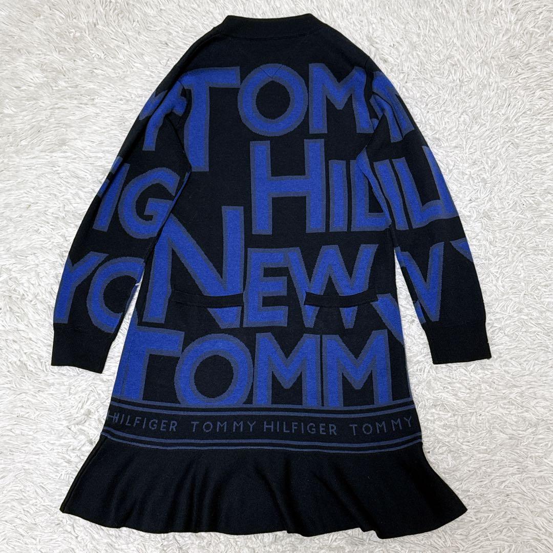 ✨完売品✨トミー ヒルフィガー ゴルフ ロゴジャカード フレアニットワンピース