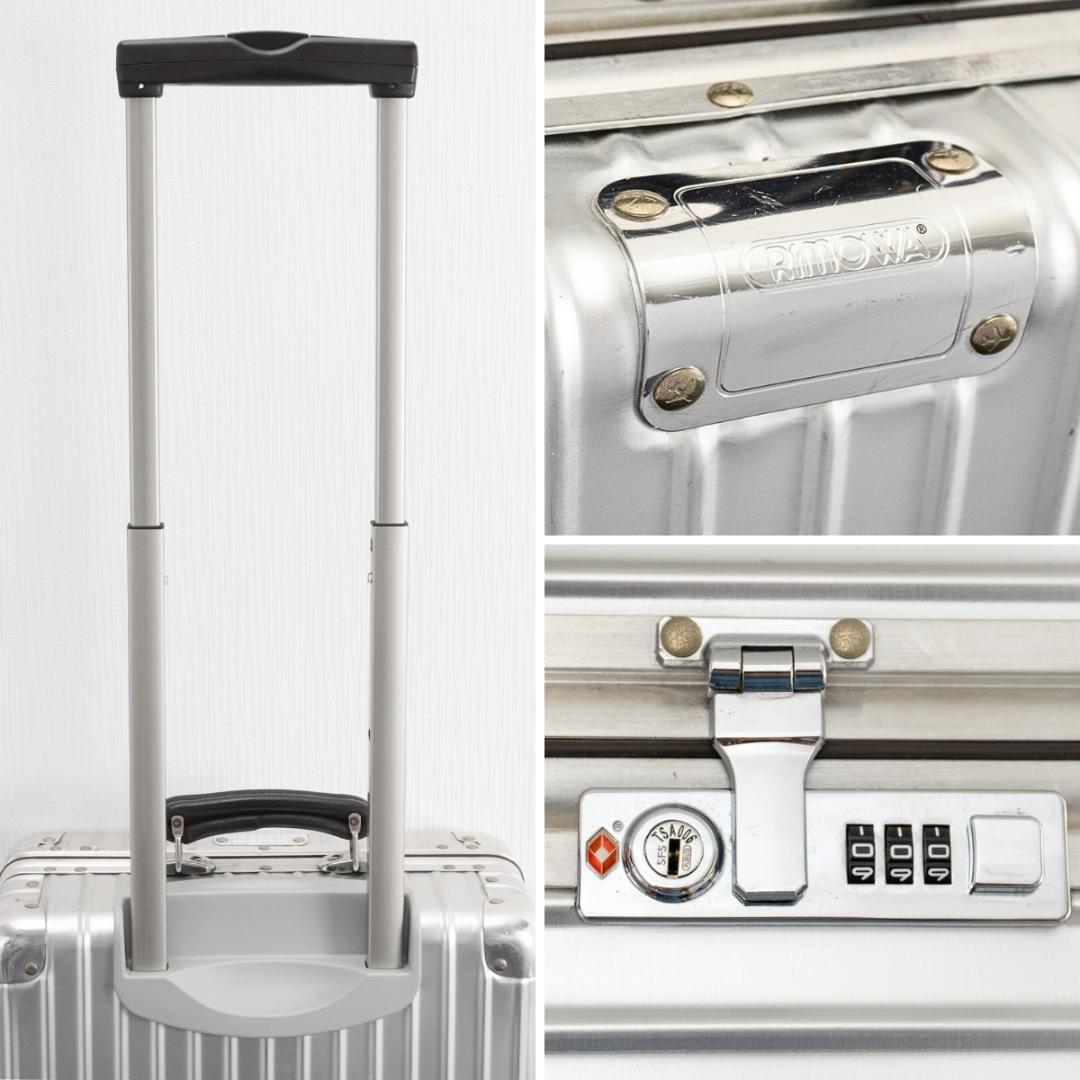 美品 リモワ クラシックフライト 33L 機内持ち込み 2輪 TSAロック