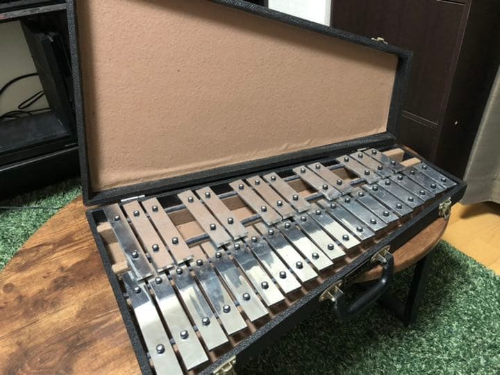 Saito】グロッケン 32鍵 鉄琴 KOSTH コッス No.231 鉄琴 30鍵盤 即演奏