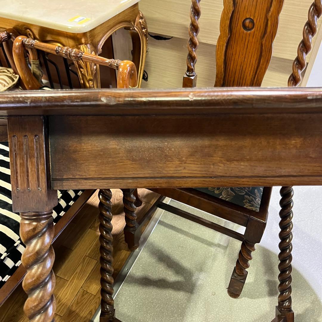 【輸入家具】ドローリーフ◆◇拡張ダイニングテーブル◆◇ヴィンテージ◆◇